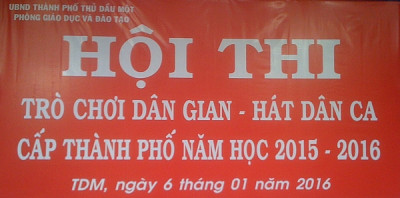 06.01.2016 Hội thi Dân Gian và Hát Dân Ca