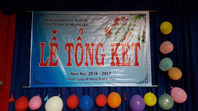 Lễ Tổng kết năm học 2016 - 2017