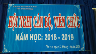 Hội Nghị Cán Bộ, Viên Chức 2018 - 2019