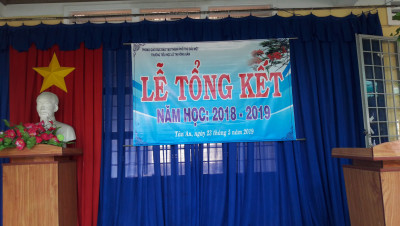 Lễ tổng kết năm học 2018 - 2019