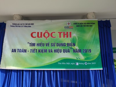 Cuộc thi Tiết kiệm điện năm học 2019 - 2020