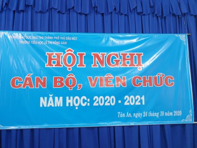 Hội nghị cán bộ Công chức Viên chức năm học 2020 - 2021