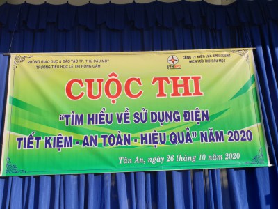 Cuộc thi Tiết kiệm điện năm học 2020 - 2021