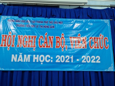 Hội nghị Cán bộ công chức viên chức năm học 2021 - 2022