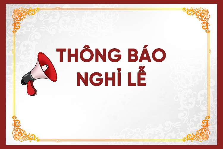 Thông báo nghỉ lễ 2/9