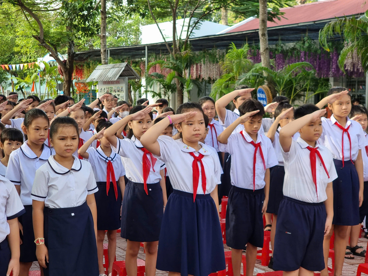 Lễ phát động Chủ đề công tác Đội và phong trào thiếu nhi năm học 2024-2025